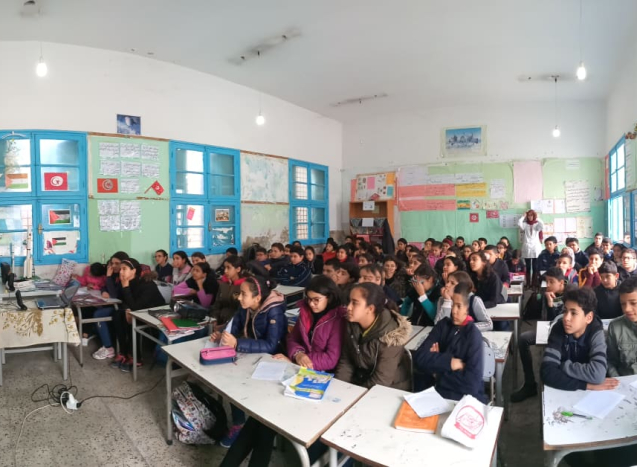 school in Tunisia